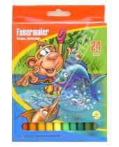 Картинка к книге Silwerhof - Фломастеры 24 цвета. Merry monkey (862414)