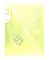 Картинка к книге Папки с прозрачными файлами - Папка с 30 файлами А4 желтая