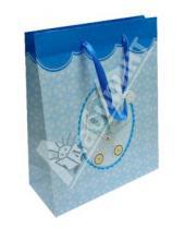 Картинка к книге Пакет подарочный - Пакет подарочный "Baby Carriage Blue"