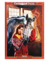 Картинка к книге Puzzle-500 - Puzzle-500. Девушка с лошадью (В-51236)