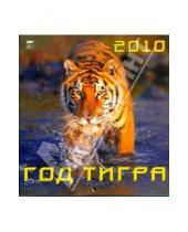 Картинка к книге Календарь настенный 160х170 - Календарь 2010 "Год тигра" (30908)