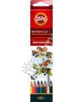 Картинка к книге Цветные карандаши 6 цветов (4-8) - Карандаши акварельные "Натюрморт" (6 цветов) (3715)