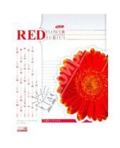 Картинка к книге Хатбер - Тетрадь 48 листов Red Flower (48Т5влС1)