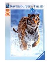 Картинка к книге Пазлы - Пазл-500 "Тигр в снегу" (144754)