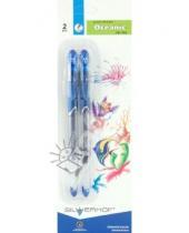 Картинка к книге Silwerhof - Набор 2 ручки гелевых "Oceanic" 0,38 мм, синий (031055-02)