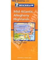 Картинка к книге Карты, планы, атласы - Mid-Atlantic, Allegheny, Highlands