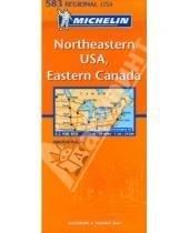 Картинка к книге Карты, планы, атласы - Northeastern USA, Eastern Canada