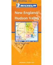 Картинка к книге Карты, планы, атласы - New England, Hudson Valley