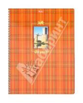 Картинка к книге Хатбер - Тетрадь 80 листов, клетка "Шотландка" (80Т4влВ1гр 04099)