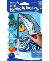 Картинка к книге Reeves - Набор для раскрашивания красками "Дельфин (мини)" (PPNFM1)