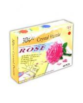 Картинка к книге Crystal Puzzle - Головоломка 3D Crystal Puzzle "Роза" L (HJ017477)