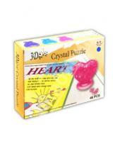 Картинка к книге Crystal Puzzle - Головоломка 3D Crystal Puzzle "Сердце" L (HJ017476)