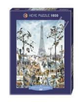 Картинка к книге Cartoon classics - Puzzle-1000 "Эйфелева башня" Loup (29358)