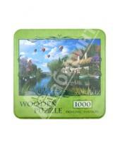 Картинка к книге Wooden puzzle - Puzzle-1000 "Дом с плакучей ивой, Dominic Davison" (10040)