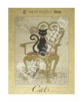 Картинка к книге Cats - Puzzle-1000 "Кошка на стуле", Jane Crowther (29535)