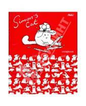 Картинка к книге Хатбер - Тетрадь в клетку "Simon's Cat", 48 листов, А5 (48Т5В1)