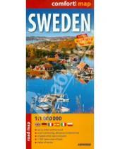 Картинка к книге Comfort! map - Sweden 1:1 000 000