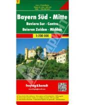 Картинка к книге Freytag & Berndt - Bayern Sud. Mitte. 1:200 000