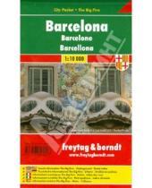Картинка к книге Freytag & Berndt - Barcelona. 1:10 000. City pocket + The Big Five