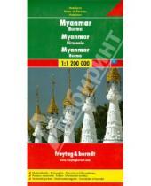 Картинка к книге Freytag & Berndt - Myanmar. Burma. 1:1 200 000
