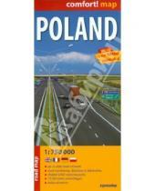 Картинка к книге Comfort! map - Poland. 1:750 000