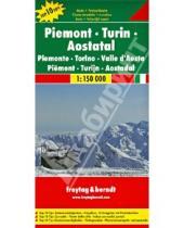 Картинка к книге Freytag & Berndt - Piemont - Turin - Aostatal. 1:150 000