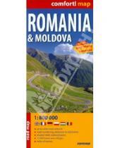 Картинка к книге Comfort! map - Romania & Moldova. 1:800 000