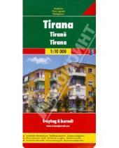 Картинка к книге Freytag & Berndt - Tirana 1:10 000