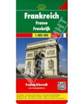 Картинка к книге Freytag & Berndt - France. 1:800 000