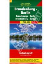 Картинка к книге Freytag & Berndt - Бранденбург-Берлин. Карта. Brandenburg-Berlin 1:200 000