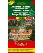 Картинка к книге Freytag & Berndt - Lombardy. Italian Lakes. Milan. Карта 1:150 000