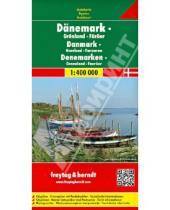Картинка к книге Freytag & Berndt - Дания - Гренландия - Фарерские острова. Карта 1:400 000