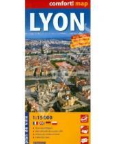 Картинка к книге Comfort! map - Лион. Карта. Lyon 1:15 000