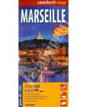 Картинка к книге Comfort! map - Марсель. Карта. Marseille 1:15000