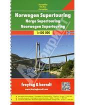 Картинка к книге Freytag & Berndt - Norway. Supertouring Road Atlas 1: 400 000