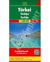 Картинка к книге Freytag & Berndt - Турция. Карта. Turkey. Turkei 1:800 000
