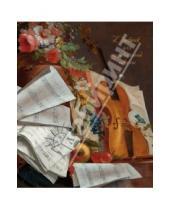 Картинка к книге Дневник д/муз.школ - Дневник для музыкальной школы "Скрипка и ноты". А5. 48 страниц (32435)