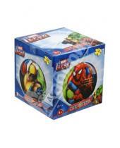 Картинка к книге Step Ball - Step Puzzle-60 MARVEL "Человек-паук, Герои Marvel, Мстители" (пазл-шар) (98150)
