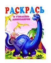 Картинка к книге Раскраски - Раскрась и узнаешь динозавров