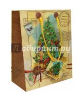 Картинка к книге Бумажные пакеты - Пакет бумажный новогодний (18х23х10 см) (35104)