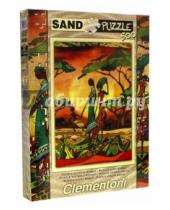 Картинка к книге Sand puzzle - Пазл-500. Песок. Африканская семья (30331)