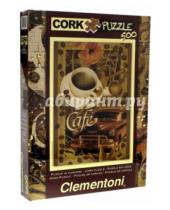 Картинка к книге Cork puzzle - Пазл-500. "Кафе". Пробковый (30203)