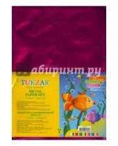 Картинка к книге TUKZAR - Набор металлизированной цветной бумаги, 7 листов (TZ 8147)