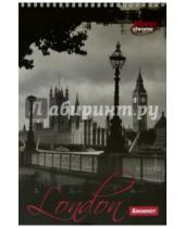 Картинка к книге АппликА - Блокнот 50 листов, А4, гребень "Лондон" (C0253-19)