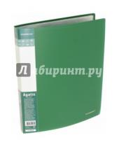 Картинка к книге Папки с прозрачными файлами - Папка с файлами AGATIS. 40 файлов, А4. Зеленая (292740-05)