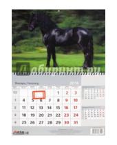 Картинка к книге Arte Nuevo - 2016 Календарь 3D "Лошадь" 31,5х39 (3DC-3-Hor)