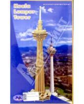 Картинка к книге Архитектура - Сборная деревянная модель "Башня Куала-Лумпура (P100)