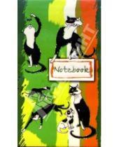 Картинка к книге Феникс+ - Блокнот 2398 48 листов (зеленая, кошки)