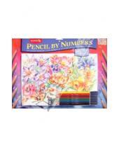 Картинка к книге Раскрашивание карандашами (цветные) - Набор с цветными карандашами "Цветы" (PPCR3)