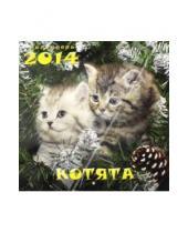 Картинка к книге Календари настенные 285*285 - Календарь на 2014 год "Котята" (А3-112-141)